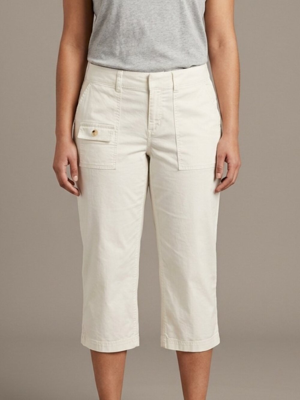 Dockers White Capri Pants